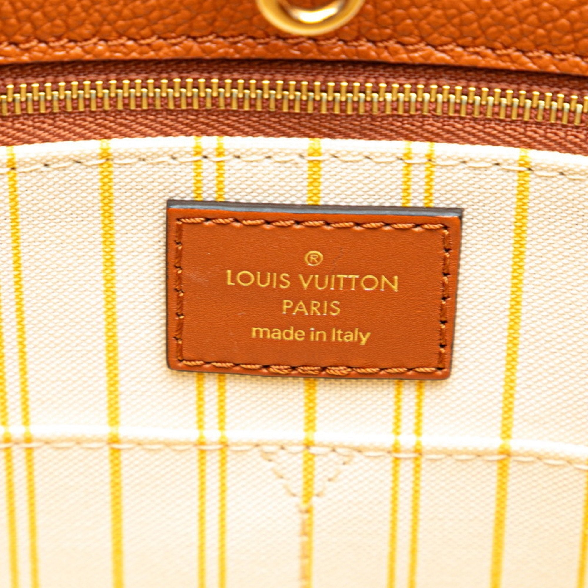 Louis Vuitton Beige Brown Raffia Leather Handbag Shoulder Bag (Pre-Owned)