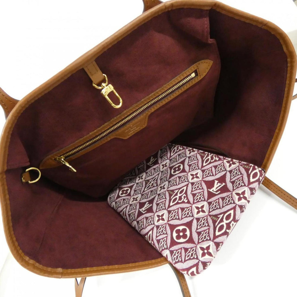 Louis Vuitton Bordeaux Jacquard Handbag (Pre-Owned)