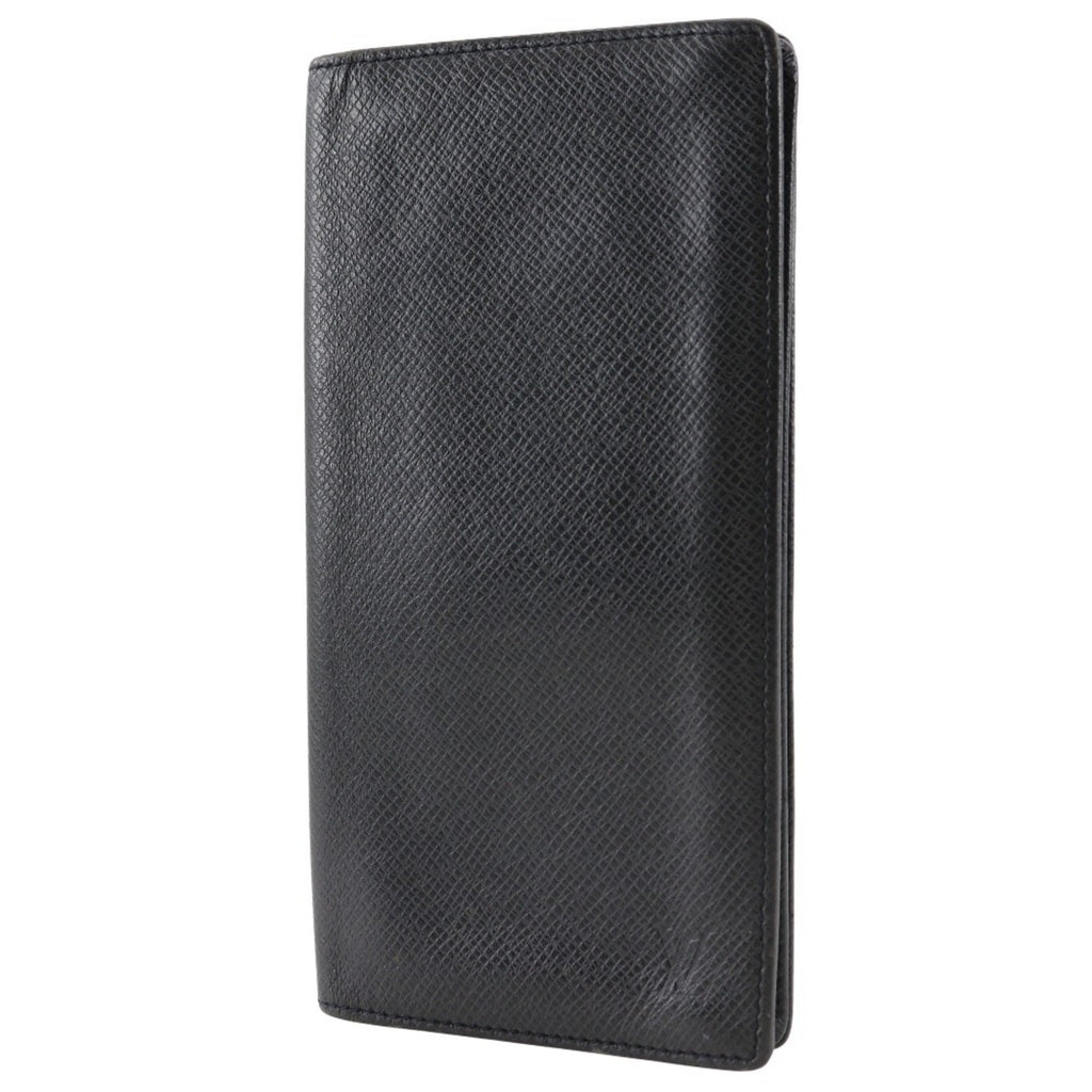 Louis Vuitton Ardoise Taiga Leather Long Bill Wallet (Bi-Fold) (Pre-Owned)