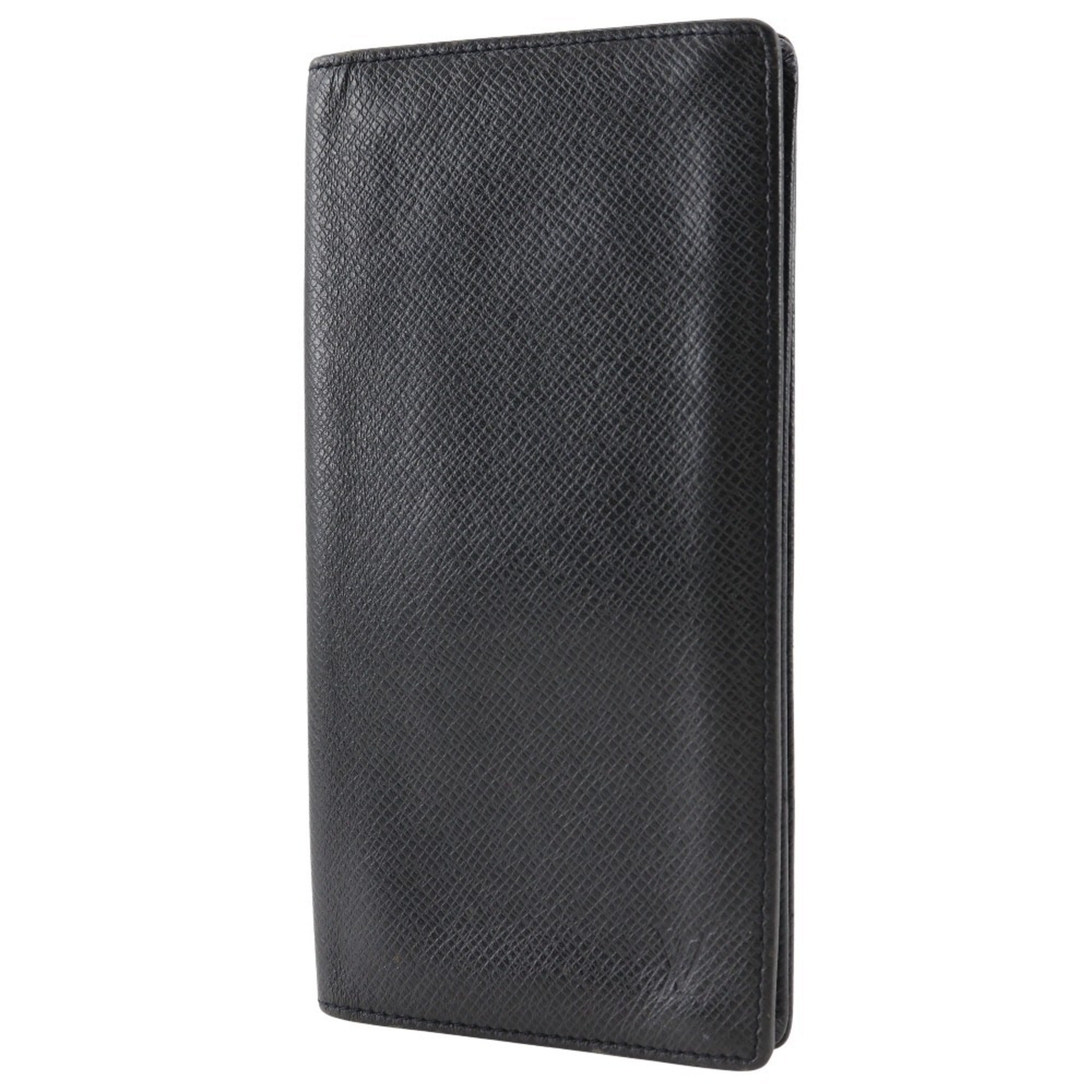 Louis Vuitton Ardoise Taiga Leather Long Bill Wallet (Bi-Fold) (Pre-Owned)
