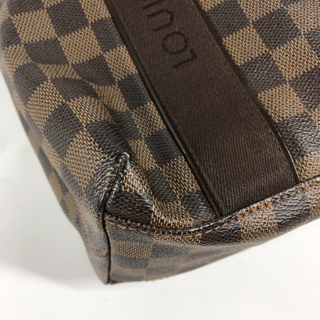 Louis Vuitton Brown Damier Canvas Ebene Damier Canvas Shoulder Bag Tote Bag (Pre-Owned)