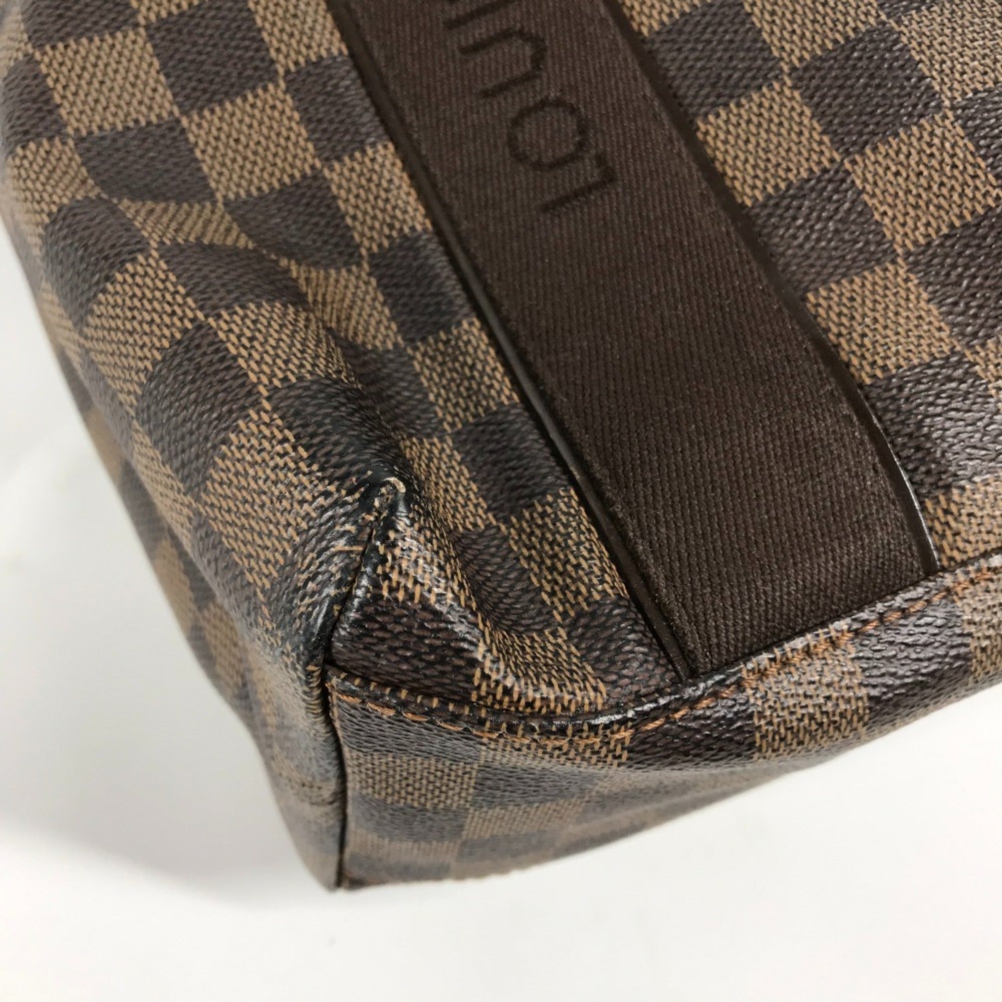 Louis Vuitton Brown Damier Canvas Ebene Damier Canvas Shoulder Bag Tote Bag (Pre-Owned)