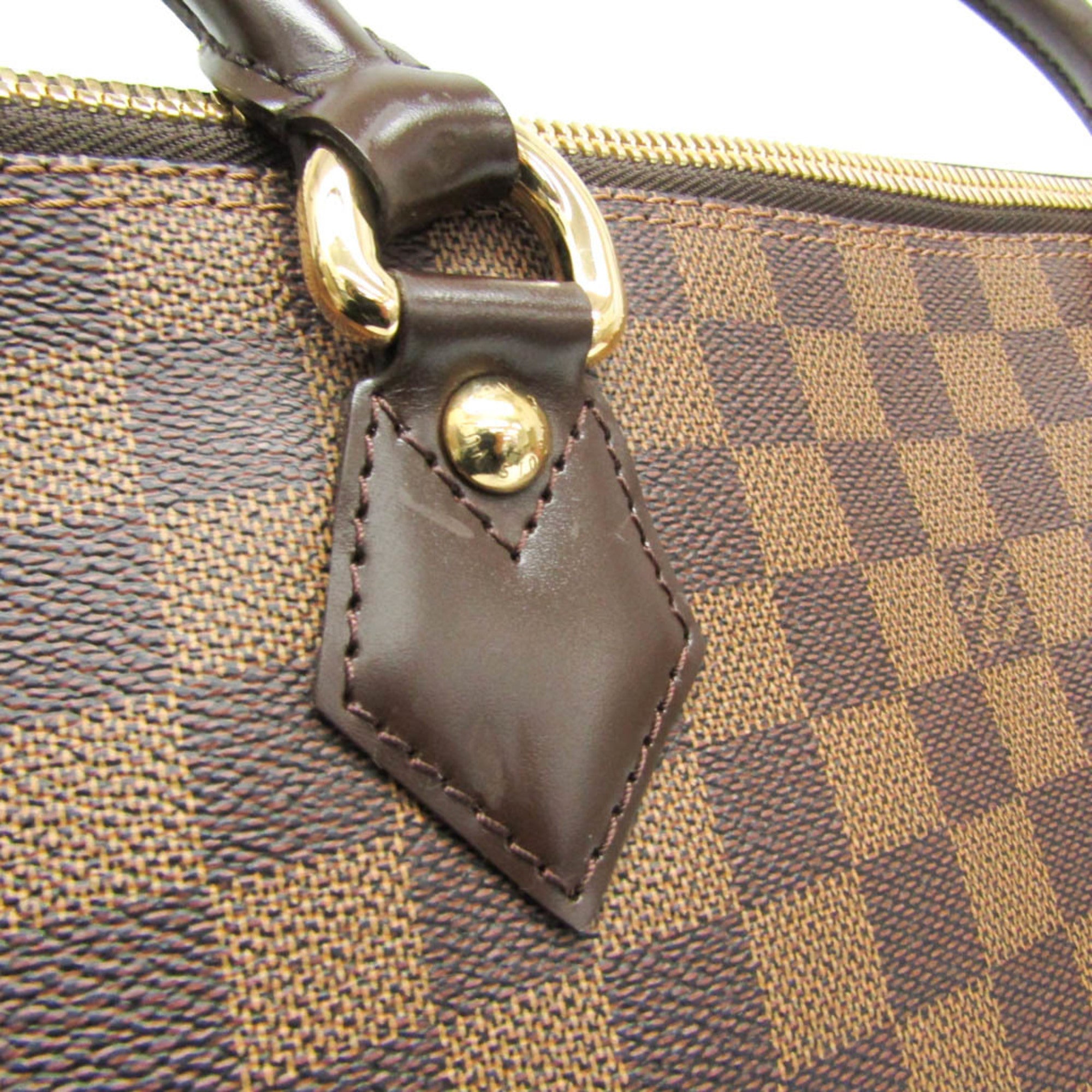 Louis Vuitton Damier Ebene Damier Canvas Handbag (Pre-Owned)