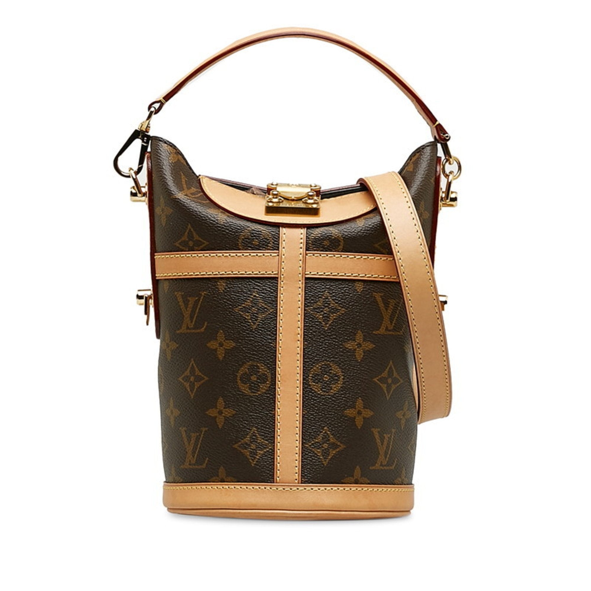 Louis Vuitton Brown Monogram Monogram Handbag Shoulder Bag (Pre-Owned)