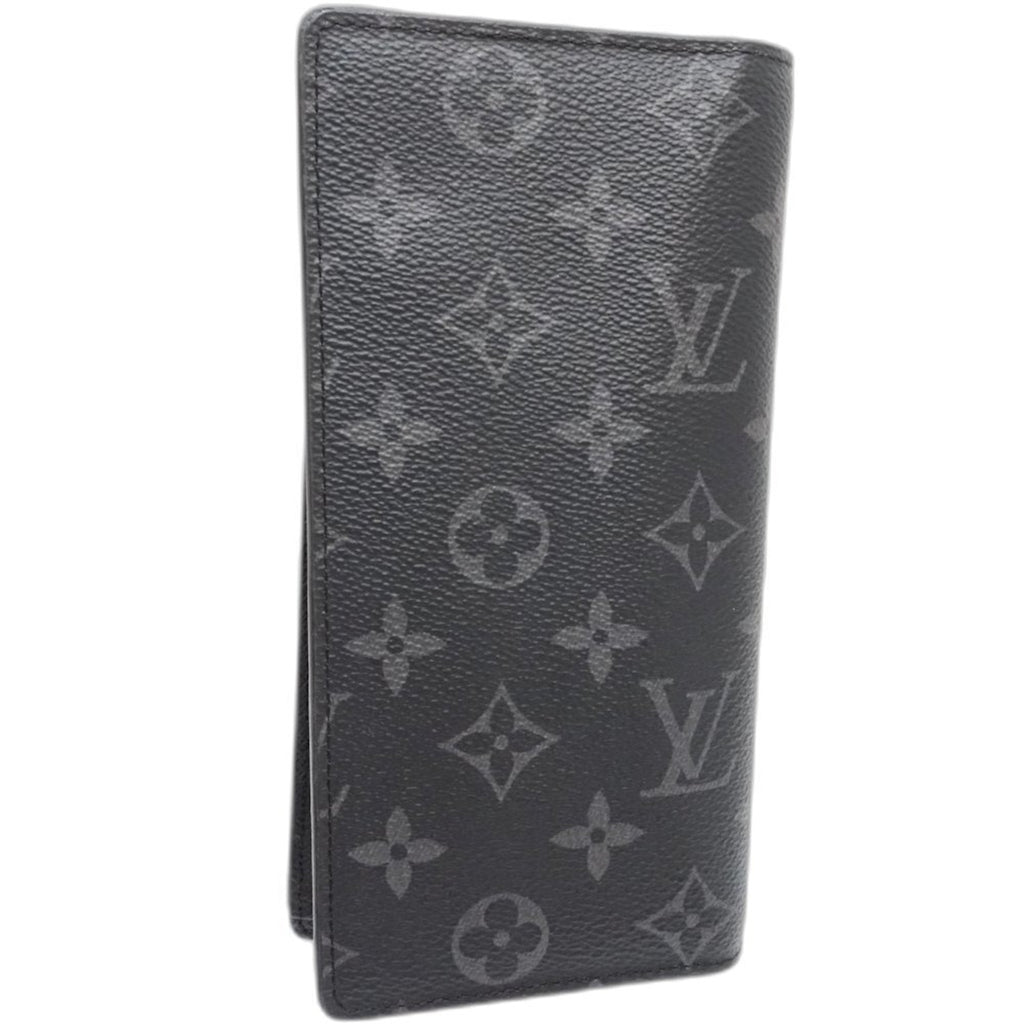 Louis Vuitton Monogram Eclipse Black Monogram Eclipse Monogram Eclipse Long Wallet (Bi-Fold) (Pre-Owned)