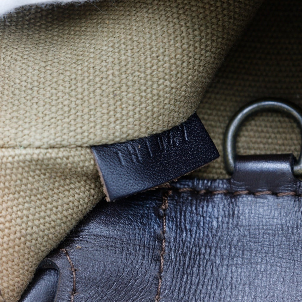 Louis Vuitton Brown Coffee Leather Shoulder Bag (Pre-Owned)
