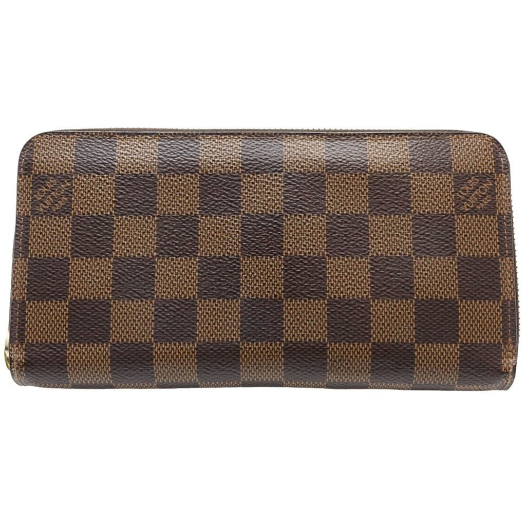 Louis Vuitton Ebene Rose Ballerine Canvas Long Wallet (Bi-Fold) (Pre-Owned)