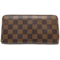 Louis Vuitton Ebene Rose Ballerine Canvas Long Wallet (Bi-Fold) (Pre-Owned)