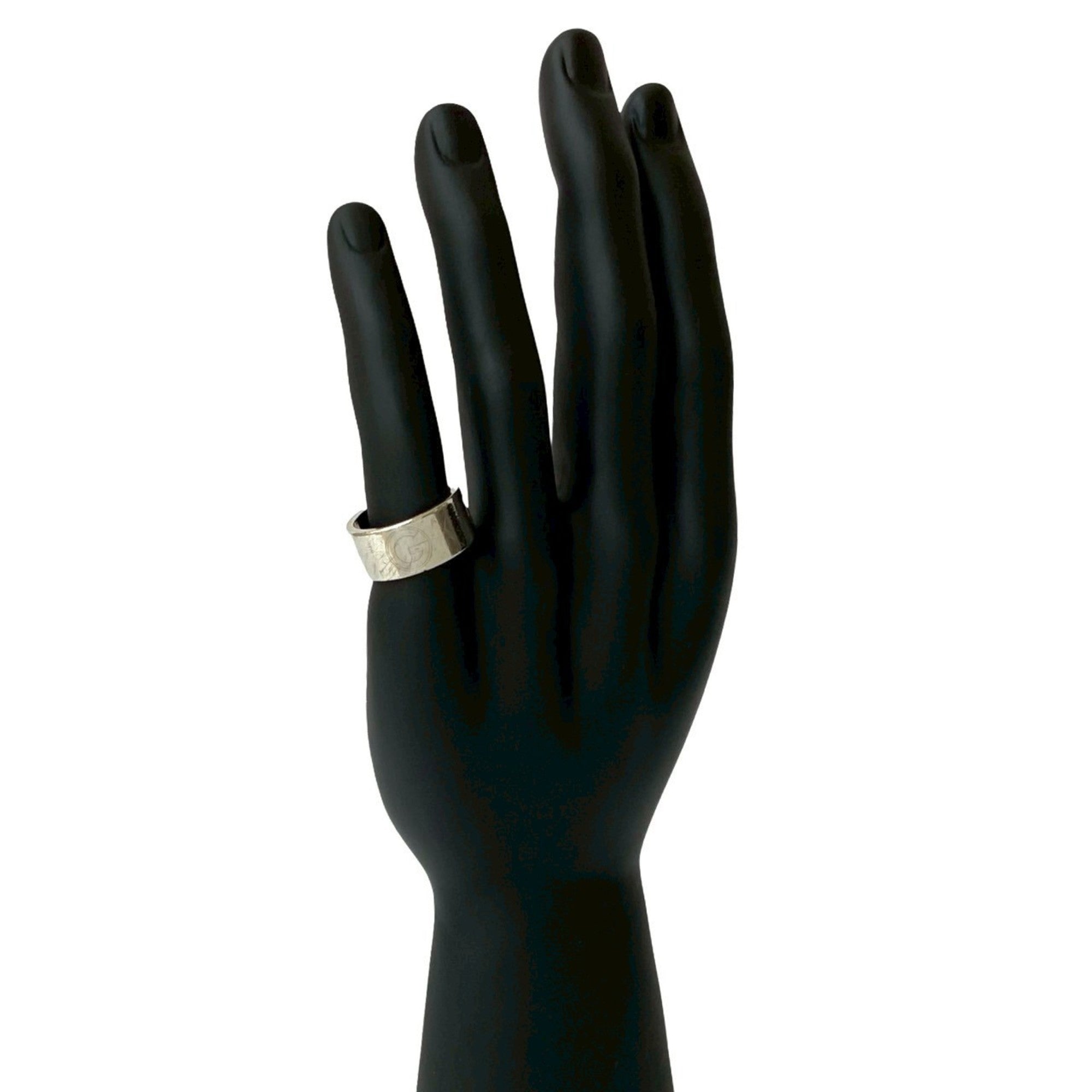 Gucci Silver Silver 925 Band Ring (Pre-Owned)