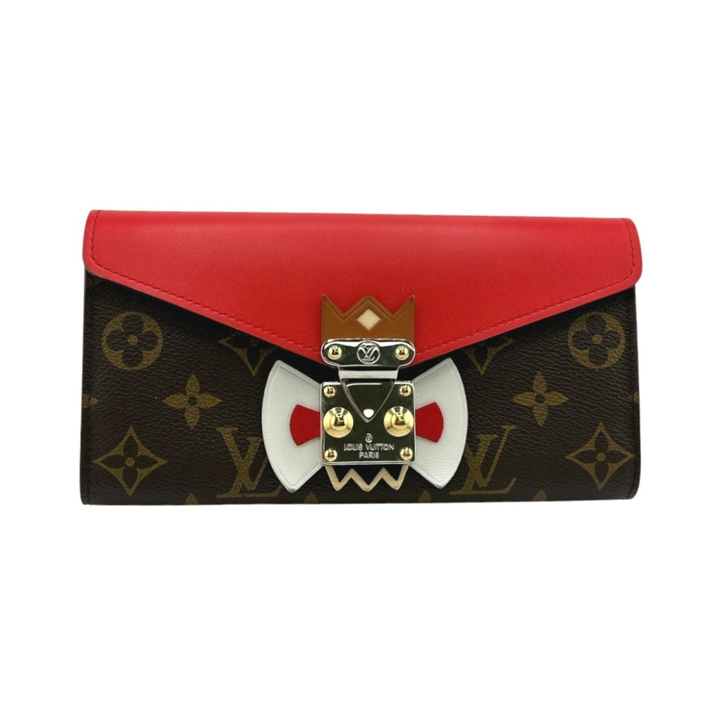 Louis Vuitton Monogram Brown Monogram Long Wallet (Bi-Fold) (Pre-Owned)