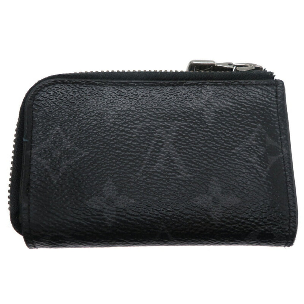 Louis Vuitton Black Monogram Eclipse Monogram Eclipse Coin Purse/Coin Case (Pre-Owned)