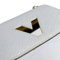 Louis Vuitton Epi Blanc Epi Leather Shoulder Bag (Pre-Owned)