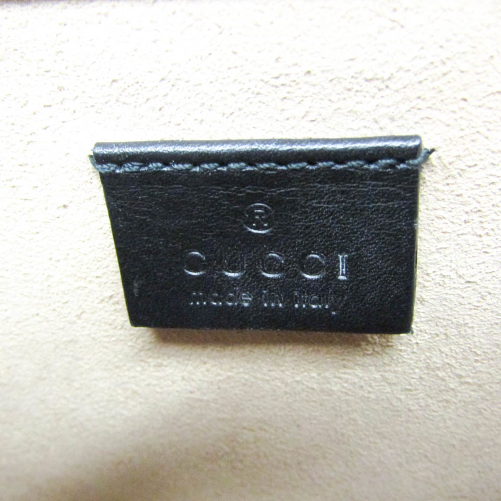 Gucci Osiride Shoulder Bag Gg Coated Canvas And Leather Beige Canvas Shoulder Bag Bag (Pre-Owned)