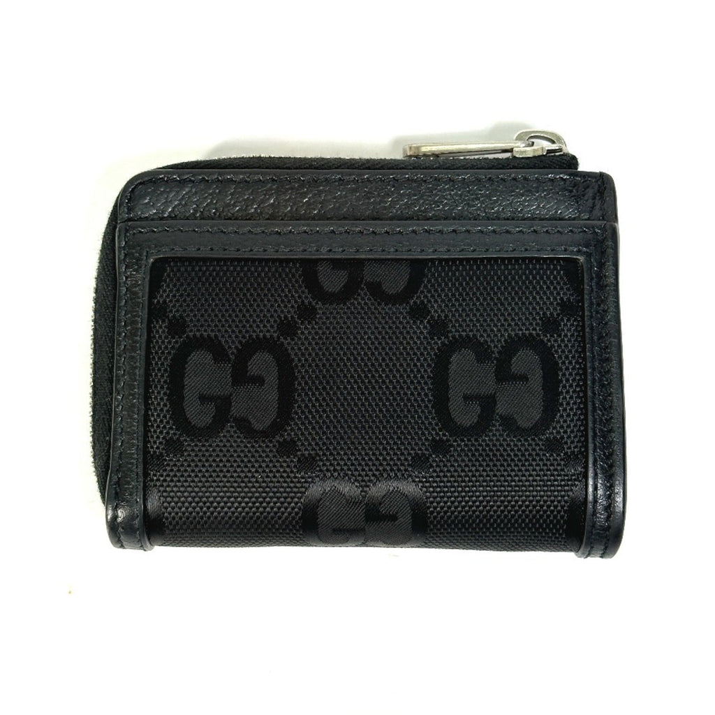 Gucci Black Leather Coin Purse/Coin Case (Pre-Owned)