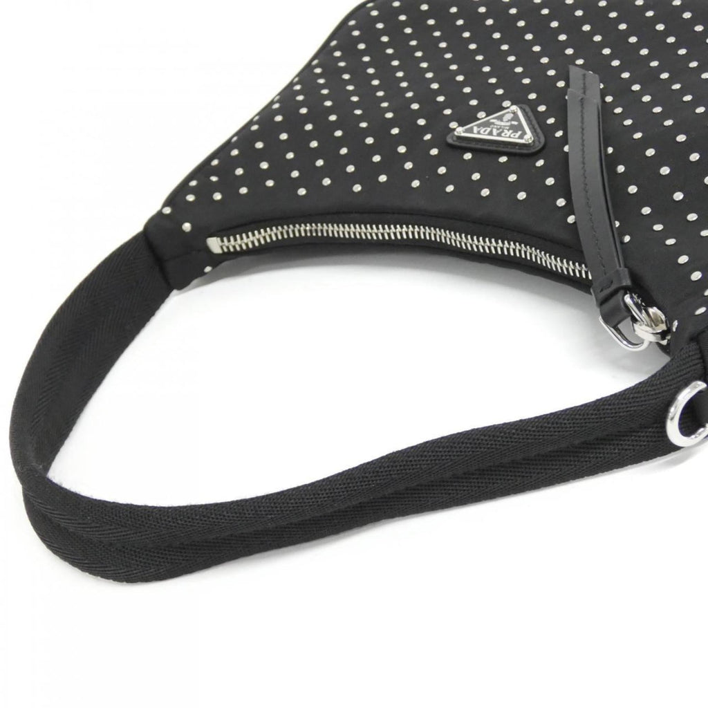 Prada Nero Vela Shoulder Bag (Pre-Owned)