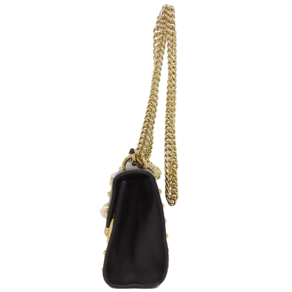 Gucci Black Leather Shoulder Bag (Pre-Owned)