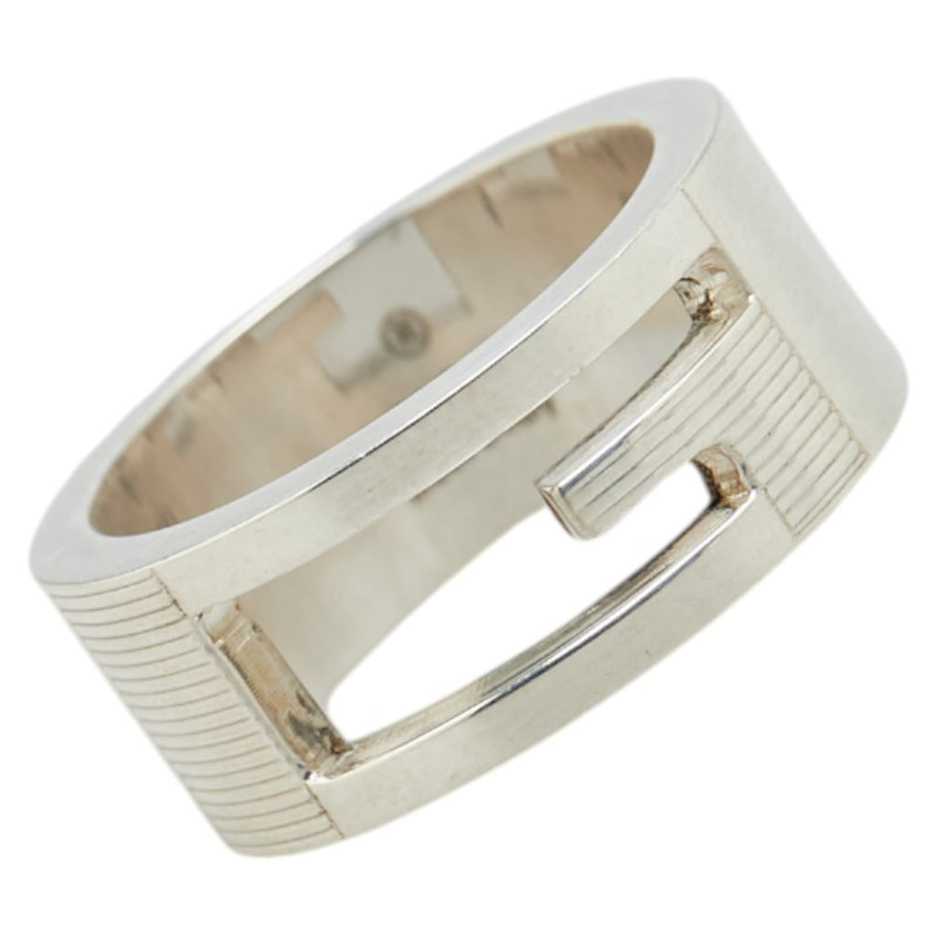 Gucci Silver 925 Band Ring (Pre-Owned)