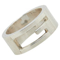 Gucci Silver 925 Band Ring (Pre-Owned)