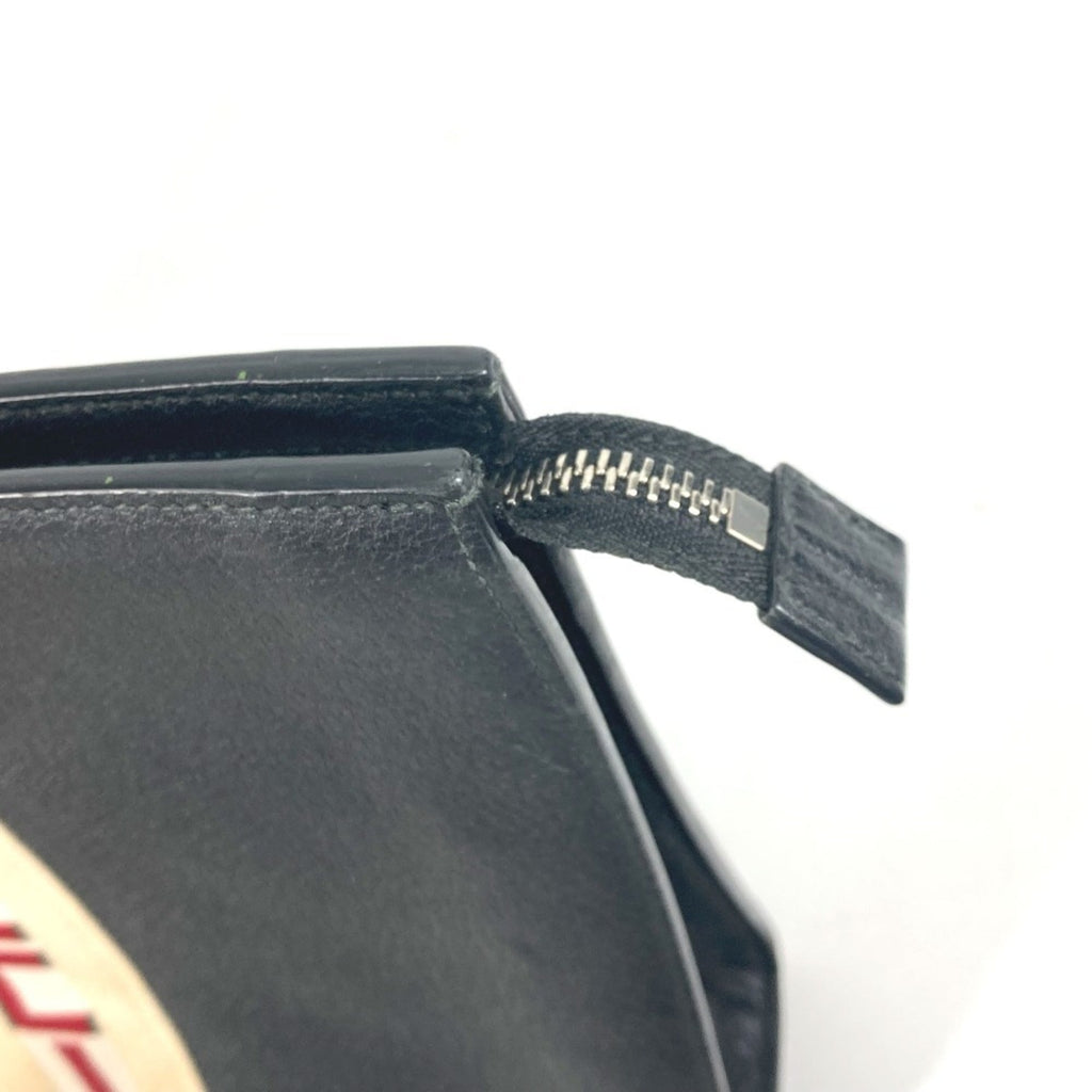 Gucci Black Leather Clutch Bag Pouch (Pre-Owned)