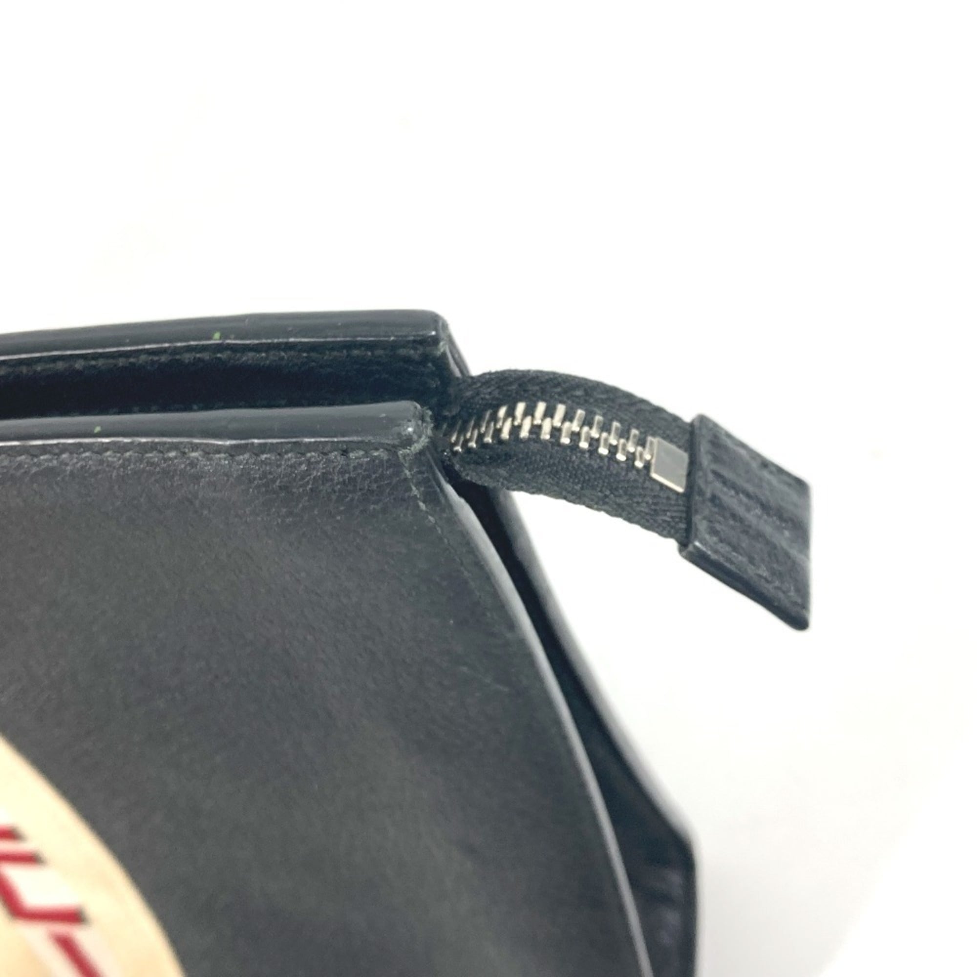 Gucci Black Leather Clutch Bag Pouch (Pre-Owned)