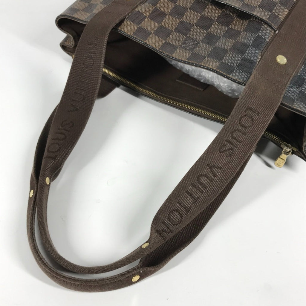 Louis Vuitton Brown Damier Canvas Ebene Damier Canvas Shoulder Bag Tote Bag (Pre-Owned)