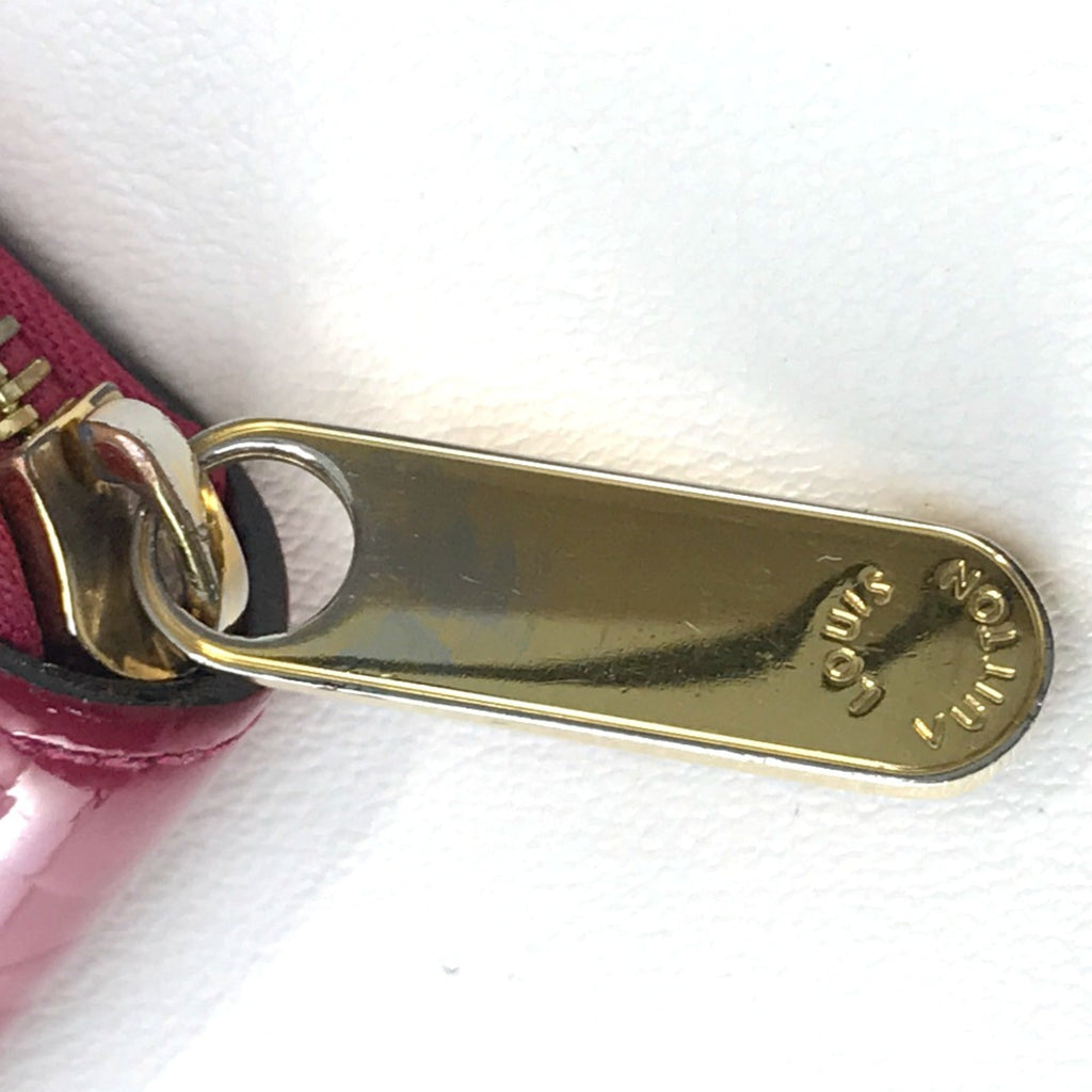 Louis Vuitton Pink Leather Long Wallet (Bi-Fold) (Pre-Owned)