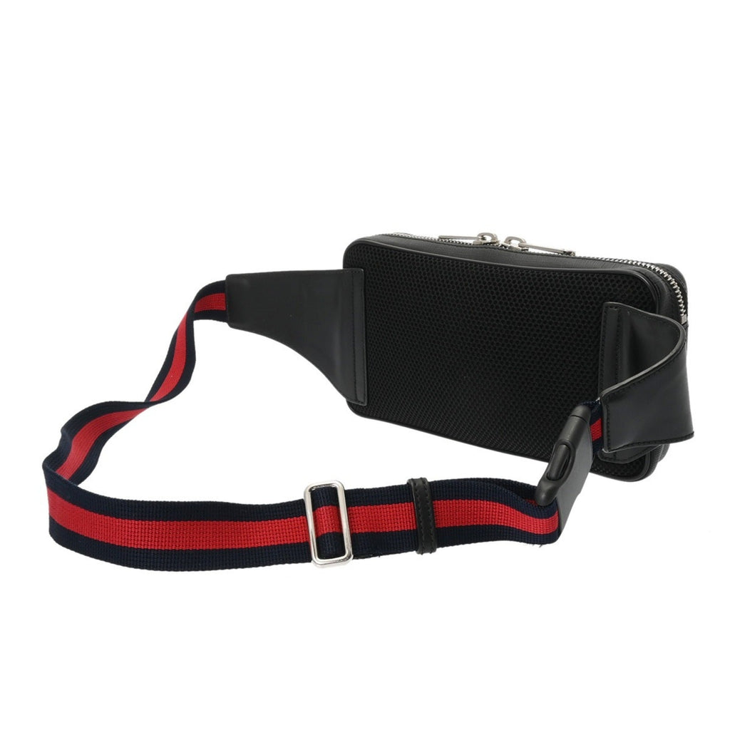 Gucci Black Gray Gg Supreme Canvas Sling Bag (Pre-Owned)