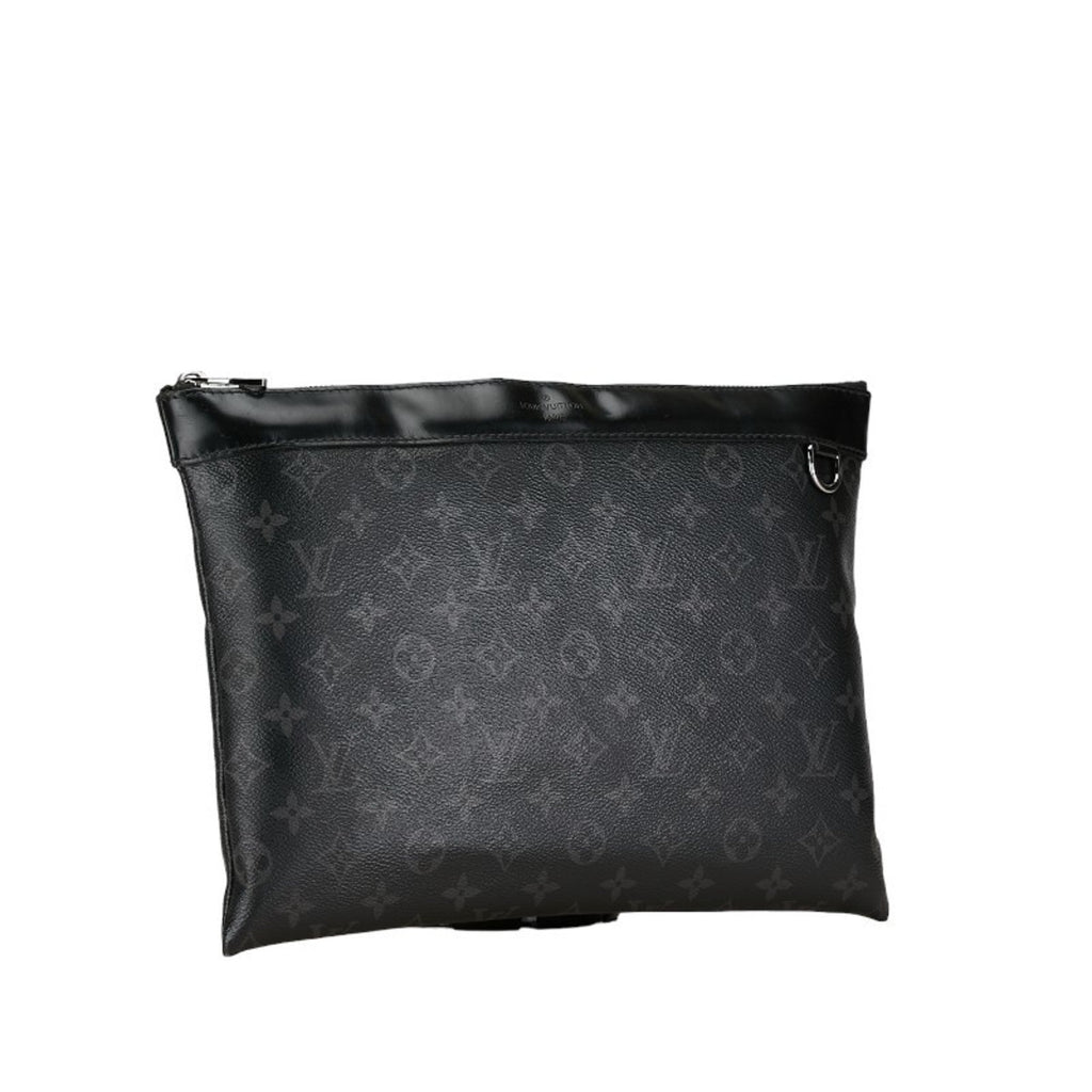 Louis Vuitton Black Monogram Eclipse Clutch Bag Pouch (Pre-Owned)