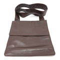 Chanel Brown Leather Shoulder Bag (Pre-Owned)