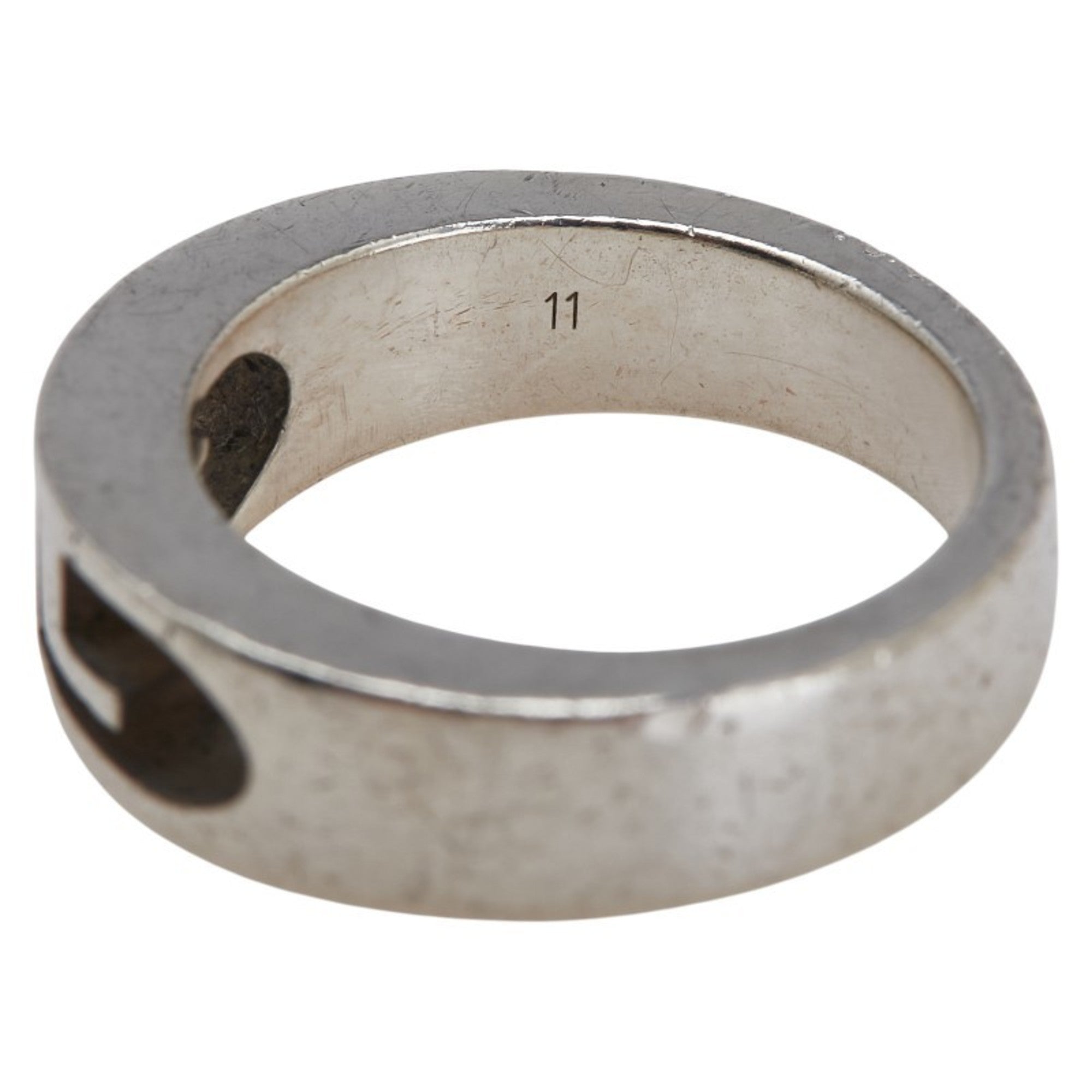 Gucci Silver Silver 925 Band Ring (Pre-Owned)
