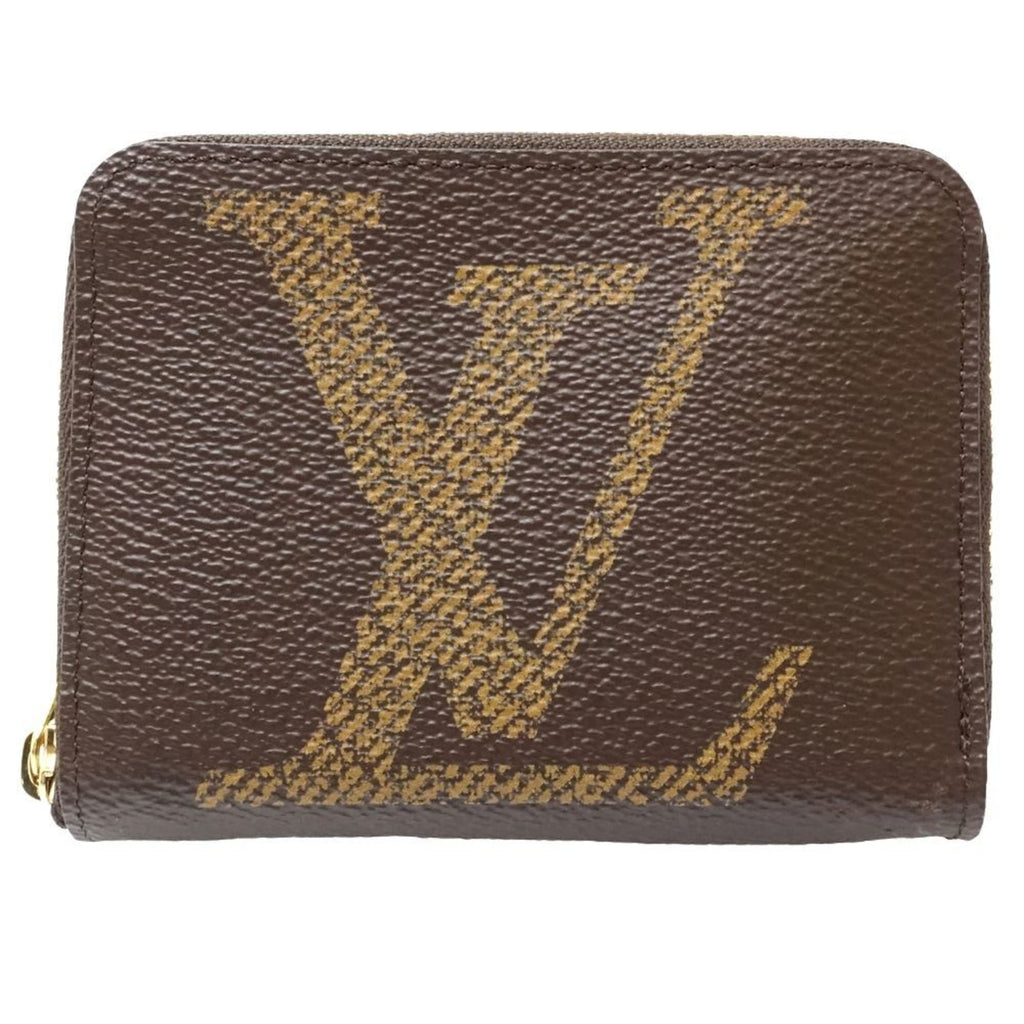 Louis Vuitton Brown Canvas Coin Purse/Coin Case (Pre-Owned)