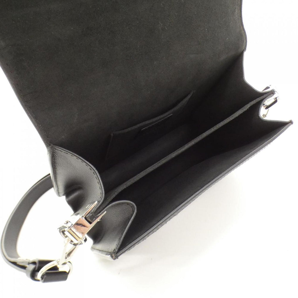 Louis Vuitton Black Tweed Spangles Leather Shoulder Bag (Pre-Owned)