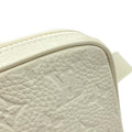 Louis Vuitton White Leather Shoulder Bag (Pre-Owned)