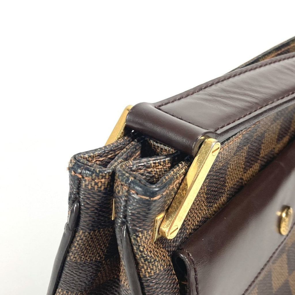 Louis Vuitton Brown Ebene Damier Canvas Shoulder Bag (Pre-Owned)