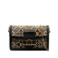 Louis Vuitton Monogram Black Monogram Noir Leather Shoulder Bag (Pre-Owned)