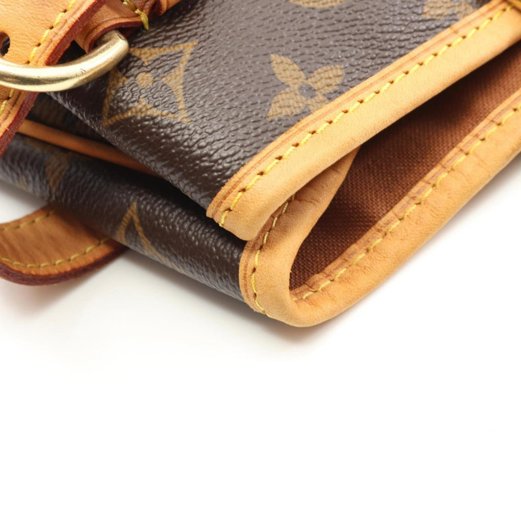 Louis Vuitton Brown Monogram Coated Canvas Pvc Leather Shoulder Bag (Pre-Owned)