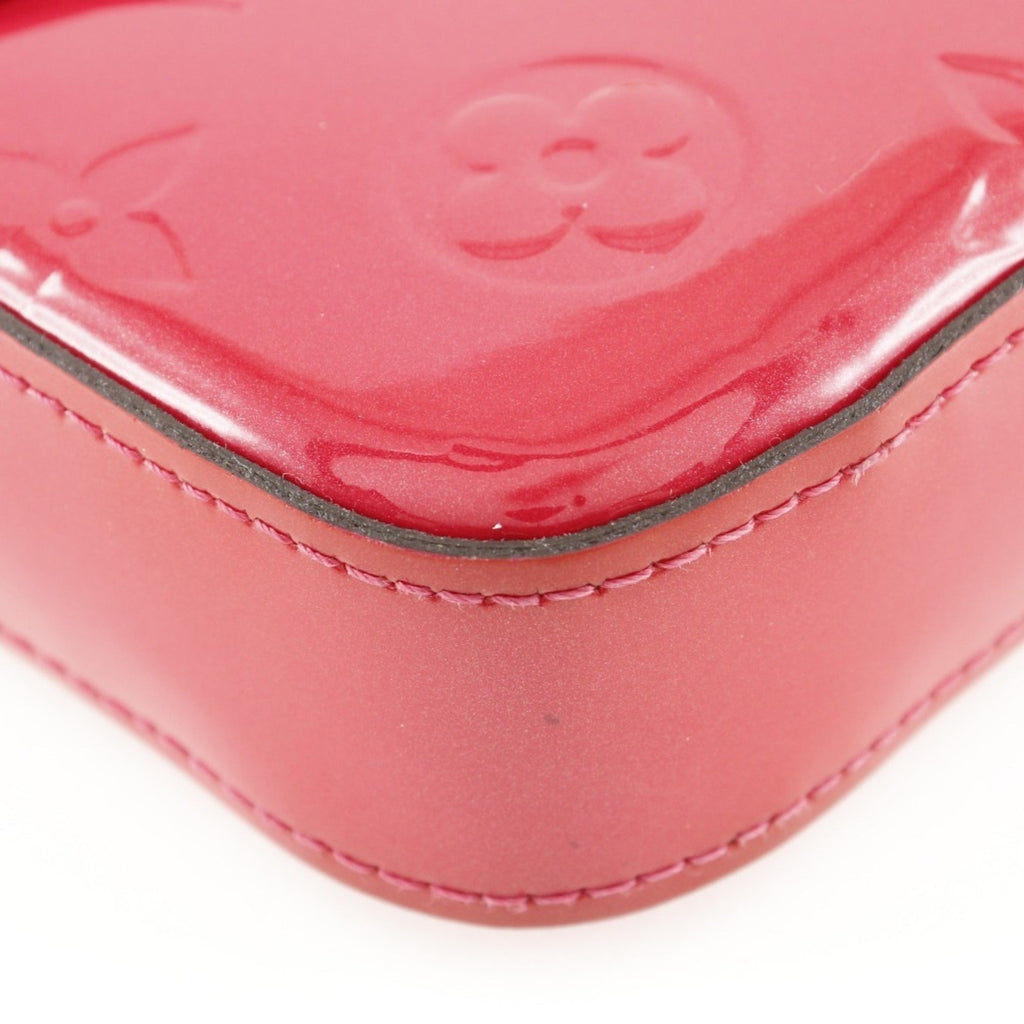 Louis Vuitton Monogram Vernis Hot Pink Monogram Vernis Chain/Shoulder Wallet (Pre-Owned)