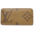 Louis Vuitton Beige Monogram Canvas Long Wallet (Bi-Fold) (Pre-Owned)