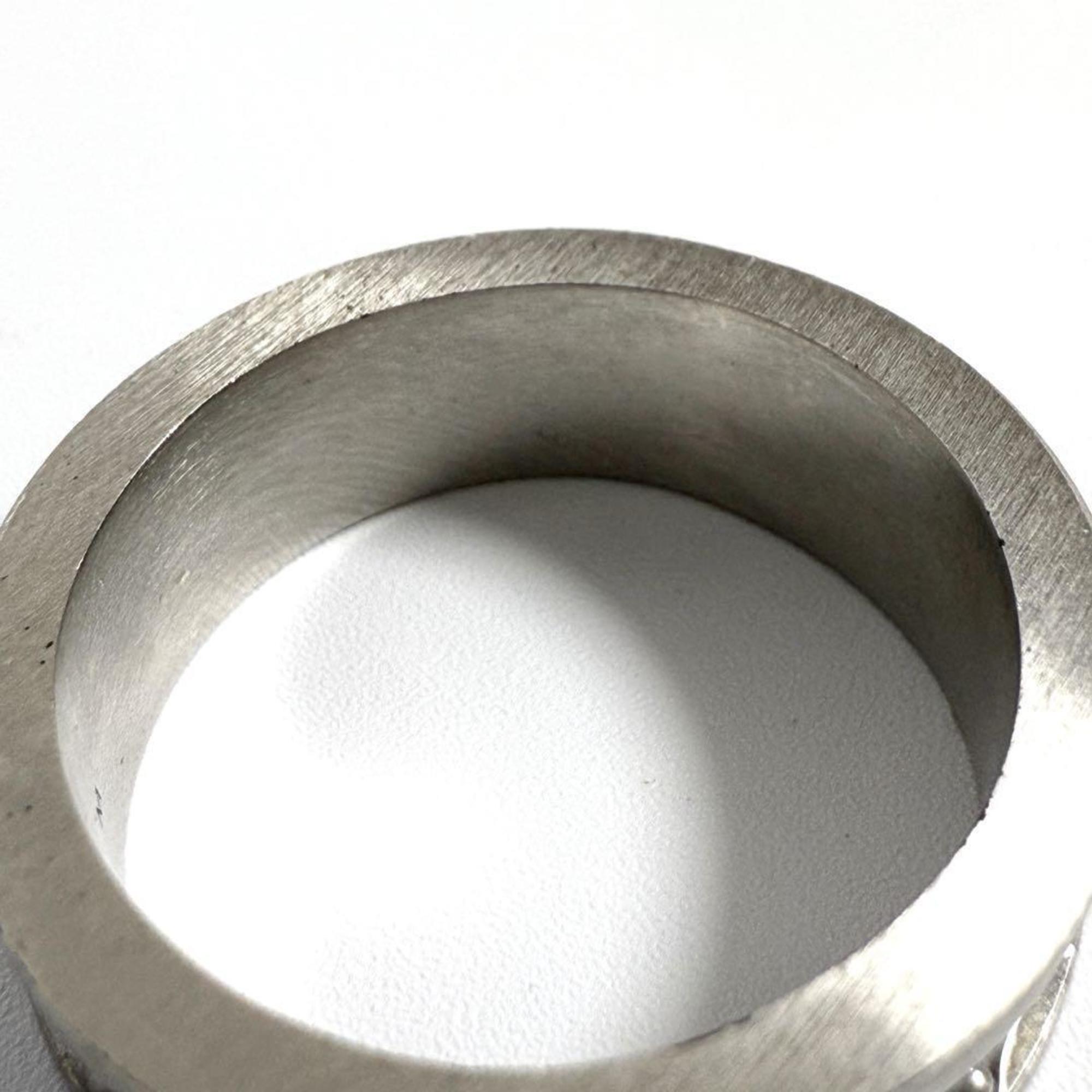 Louis Vuitton Artificial Pearl Metal Band Ring (Pre-Owned)