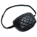 Chanel Black Leather Fanny Pack (Pre-Owned)