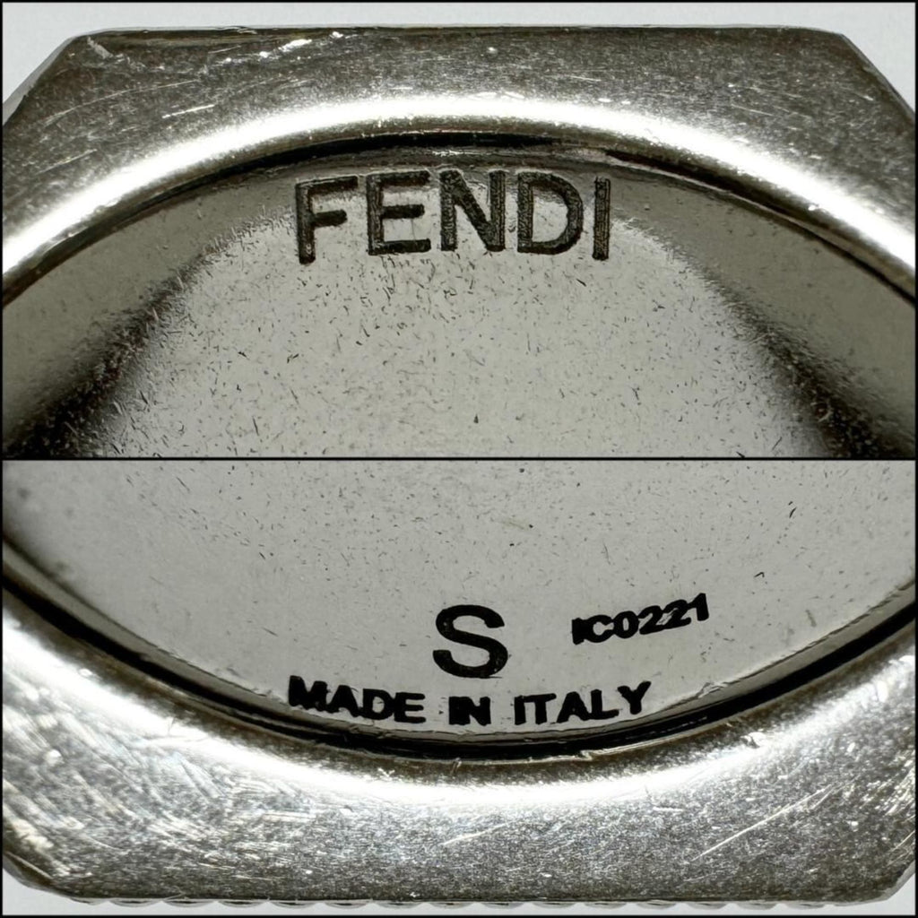 Fendi Metal Band Ring (Pre-Owned)