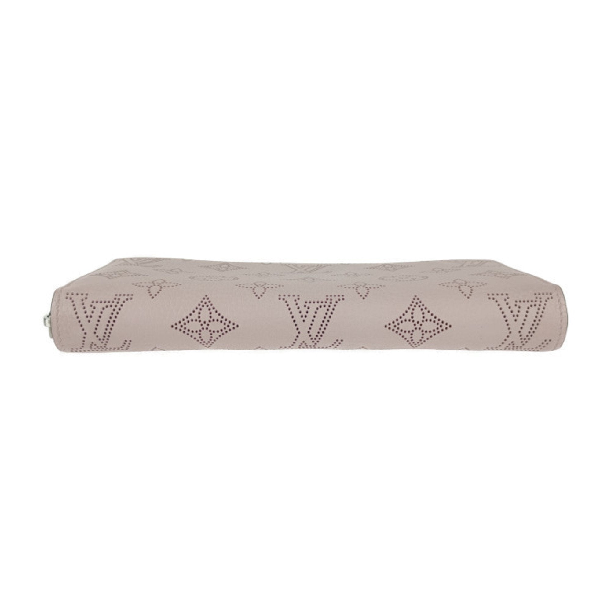 Louis Vuitton Pink Mahina Leather Long Wallet (Bi-Fold) (Pre-Owned)