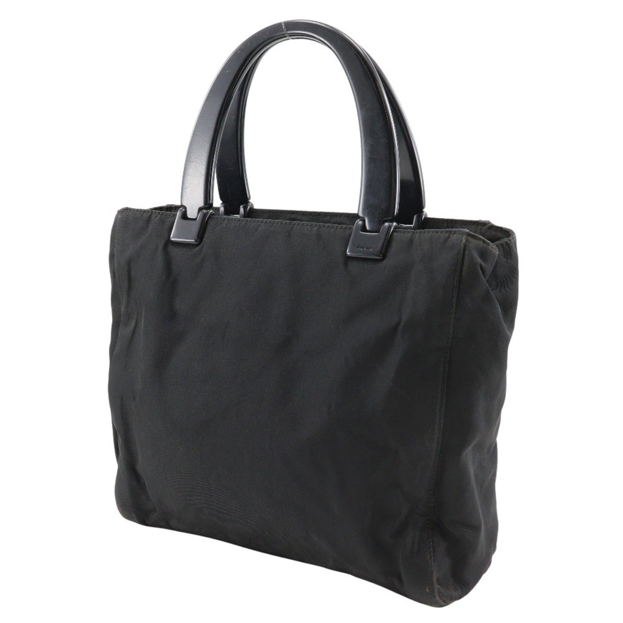 Prada Black Nylon Handbag (Pre-Owned)