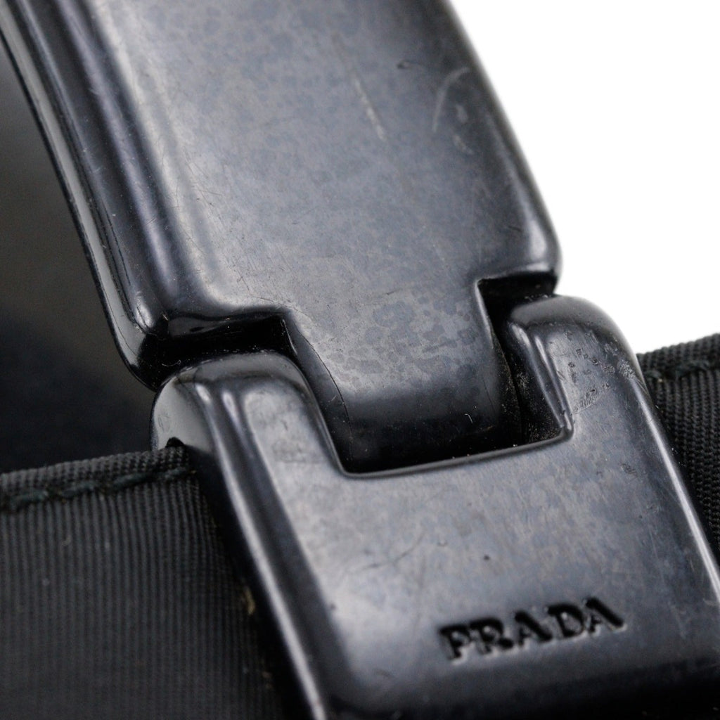 Prada Black Nylon Handbag (Pre-Owned)