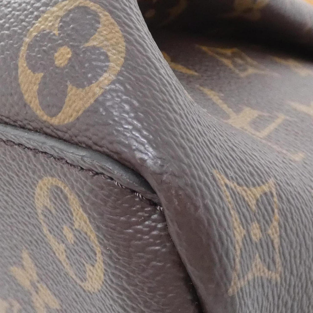 Louis Vuitton Monogram Marron Coated Canvas Handbag (Pre-Owned)