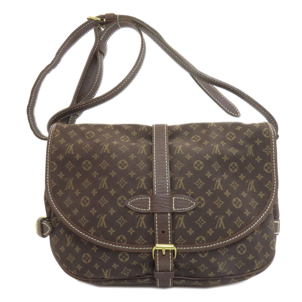 Louis Vuitton Brown Monogram Mini Lin Shoulder Bag (Pre-Owned)