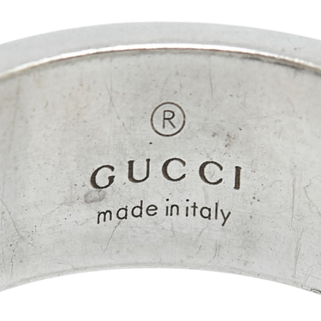 Gucci Silver Silver 925 Band Ring (Pre-Owned)