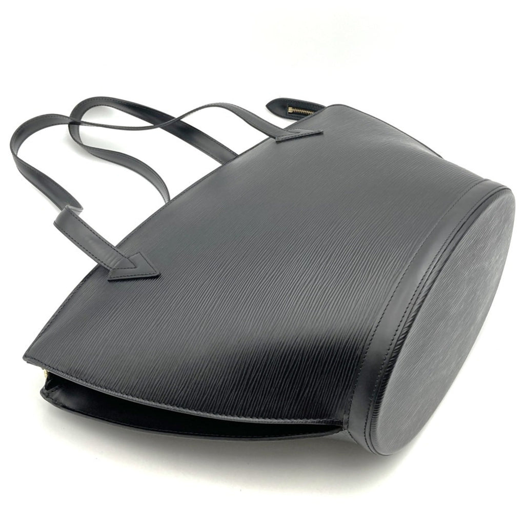 Louis Vuitton Black Noir Epi Leather Shoulder Bag (Pre-Owned)