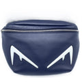 Fendi Navy Leather Fanny Pack (Pre-Owned)