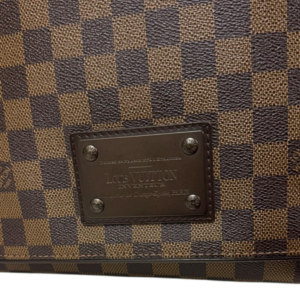 Louis Vuitton Damier Brown Damier Canvas Damier Canvas Shoulder Bag (Pre-Owned)